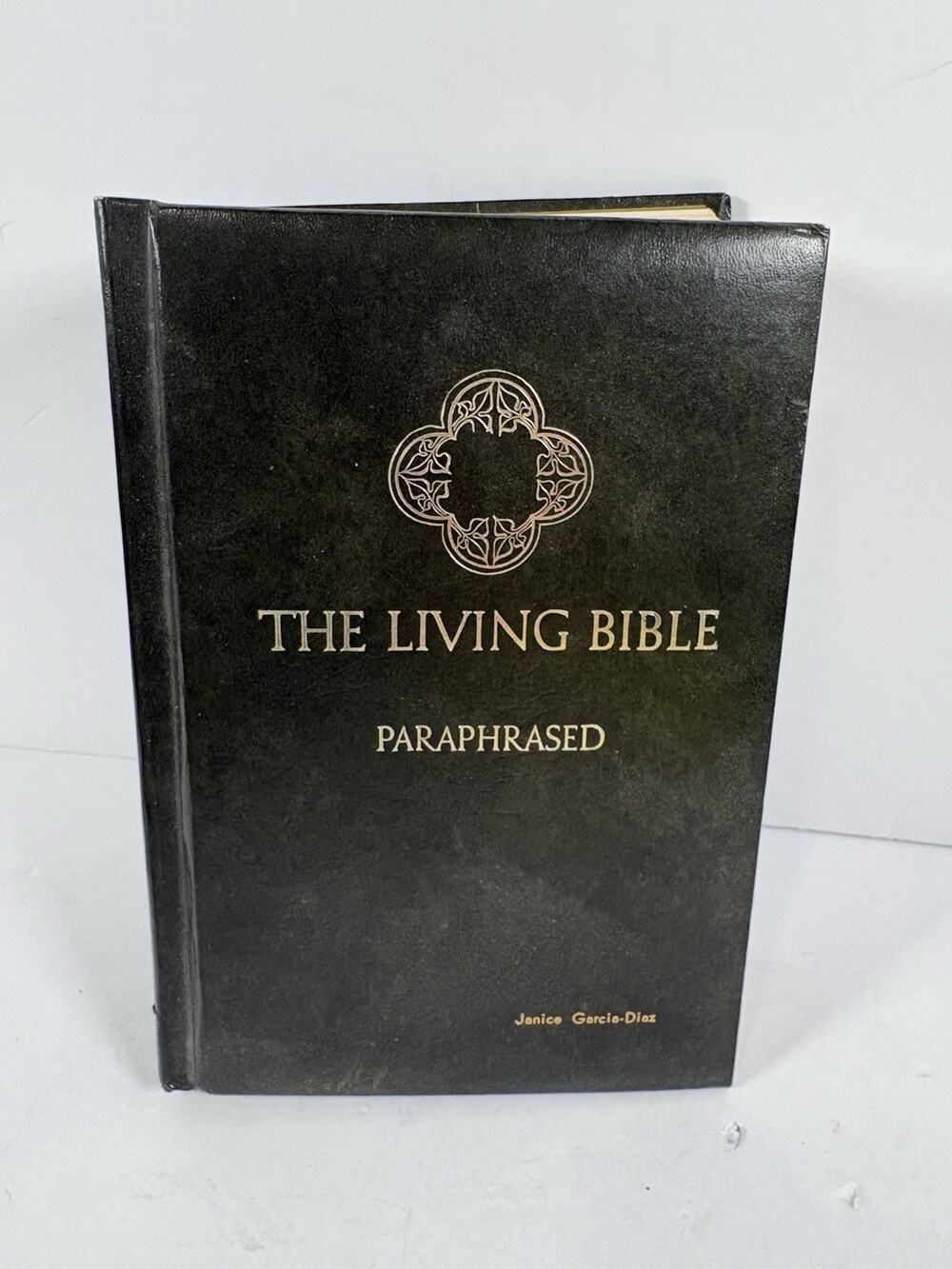 The Living Bible Paraphrased Hardcover 45th Printing 1978 Tyndale House
